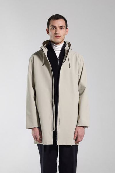 Stutterheim Stutterheim Stockholm Lightweight Zip Matte Raincoat