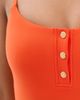 STYLEST STYLEST DreamSculpt Swim Bodysuit with Snaps Tangerine - 6