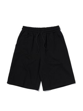 SUADE Wide Fit Premium Cotton Blend Shorts [BLACK]