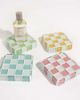Subtle Art Studios Subtle Art Studios Glass Tile Checkered Cube in Pink Himalayan Milk Chocolate at Urban Outfitters - 3
