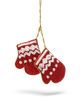 Sudha Pennathur Beaded Mitten Ornament - 1