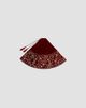 Sudha Pennathur Birds & Noel Embroidered Velvet Tree Skirt - 2