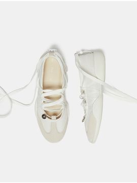 SUECOMMA BONNIE Fev Mary Jane Sneakers [WHITE] (DE4DS25004WHT)