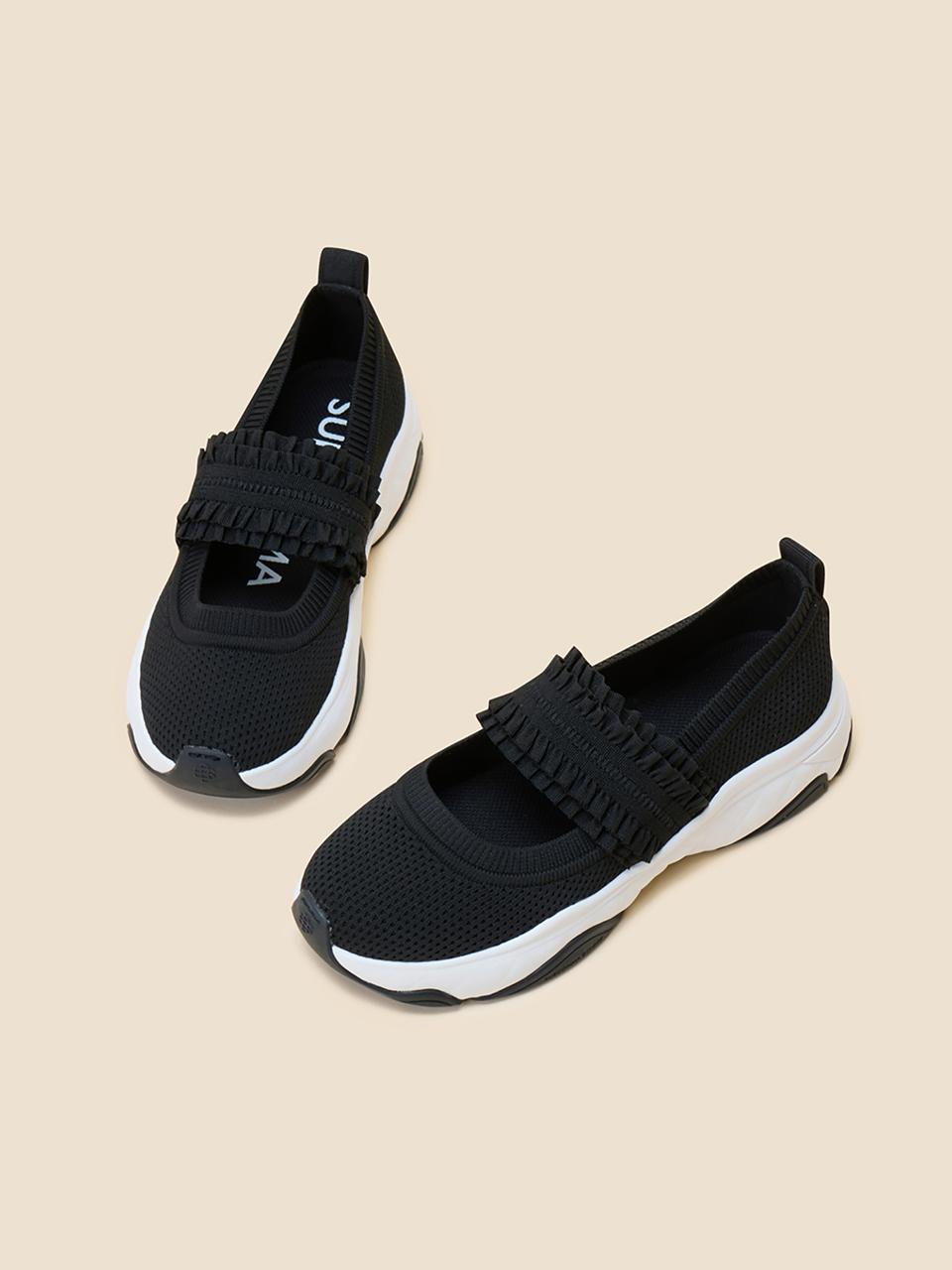 SUECOMMA BONNIE Mary run sneakers (black)_DG4DA24536BLK