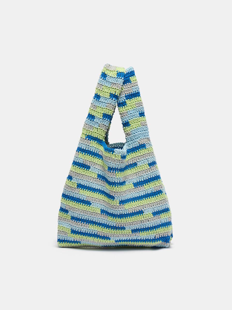 SUECOMMA BONNIE NANNACAY X SCB Knit Bag [Blue] (DSBAS25012BLU)