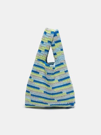 SUECOMMA BONNIE NANNACAY X SCB Knit Bag [Blue] (DSBAS25012BLU)