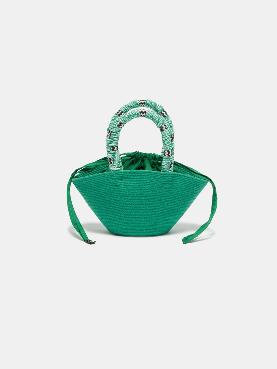 SUECOMMA BONNIE NANNACAY X SCB Tote Bag (green) (DSBAS25011GRN)