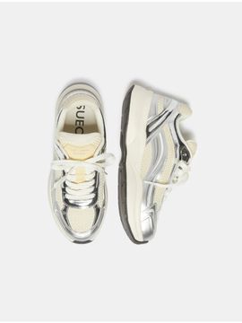 SUECOMMA BONNIE Point Sneakers [Silver] (DG4DS25049SVX)
