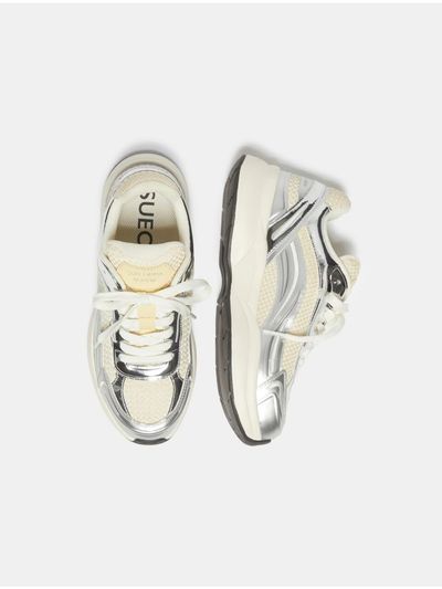 SUECOMMA BONNIE Point Sneakers [Silver] (DG4DS25049SVX)