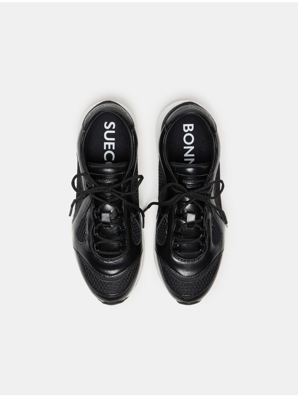 SUECOMMA BONNIE Shiny Sneakers (black) (DG4DS25047BLK)