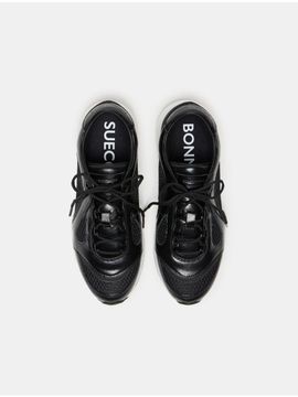 SUECOMMA BONNIE Shiny Sneakers (black) (DG4DS25047BLK)