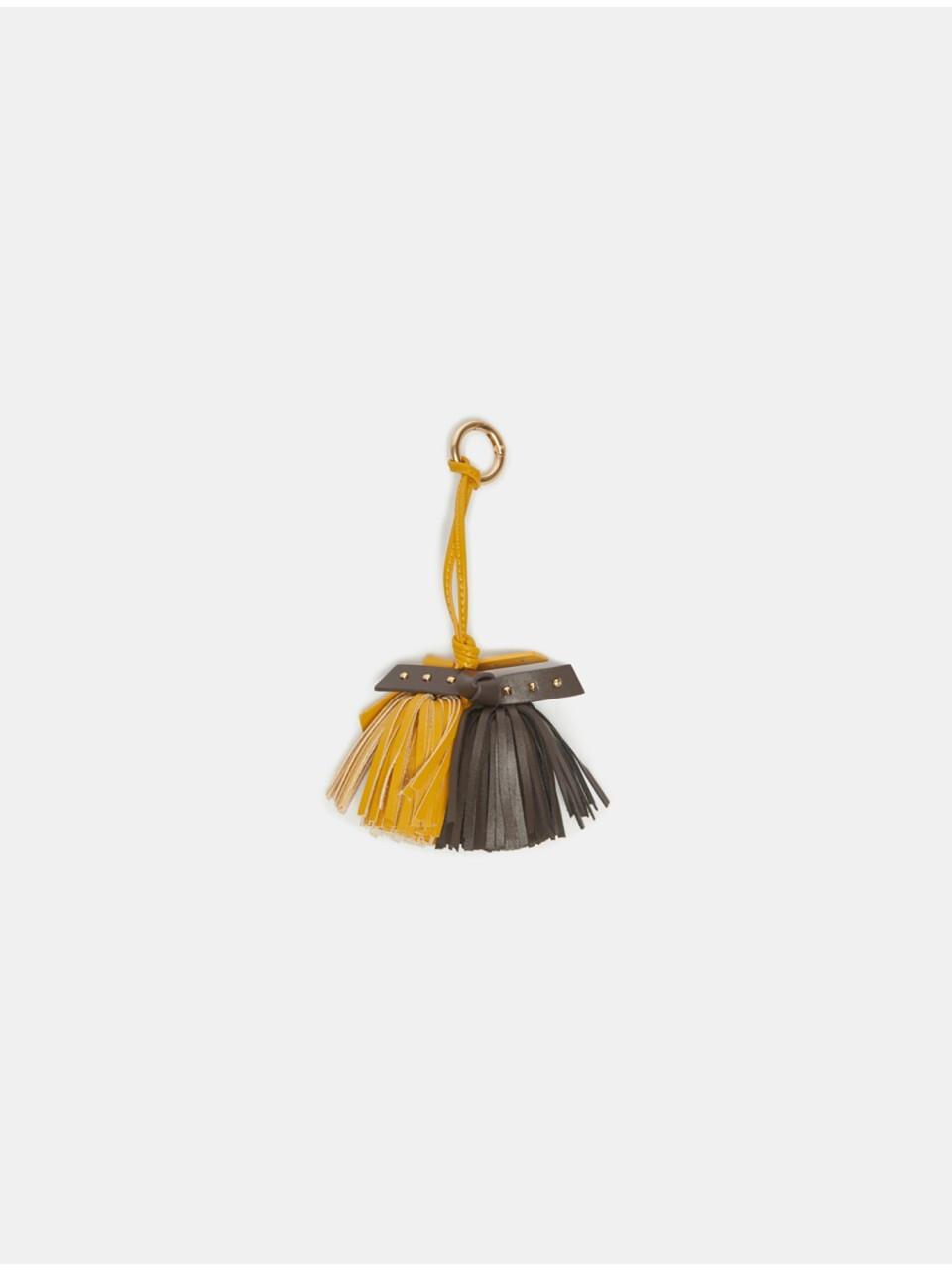 SUECOMMA BONNIE Tassel Key Ring [Yellow] (DSAES25001YEW)