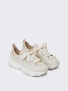 SUECOMMA BONNIE Wave Knit Sneakers