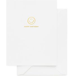Sugar Paper Sugar Paper Happy Birthday Smiley Card & Envelope