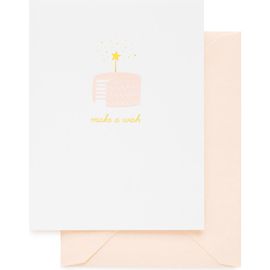 Sugar Paper Sugar Paper Make A Wish Card & Envelope