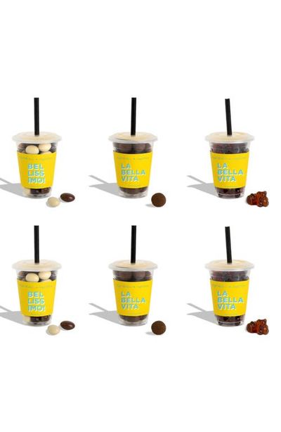 sugarfina sugarfina 6-Piece Assorted Mini Coffee Cup Candy Set 