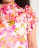 SUGARLIPS SUGARLIPS Abigal Floral Brenna Mock Neck Top - 4