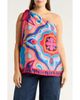 SUGARLIPS SUGARLIPS Abstract Print One-Shoulder Top - 1