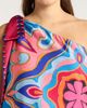 SUGARLIPS SUGARLIPS Abstract Print One-Shoulder Top - 4