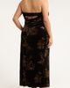 SUGARLIPS SUGARLIPS Ace Floral Dynamite Strapless Velvet Dress - 2