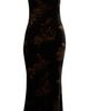SUGARLIPS SUGARLIPS Ace Floral Dynamite Strapless Velvet Dress - 5