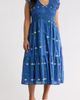 SUGARLIPS SUGARLIPS Angie Smocked Tiered Midi Dress - 1