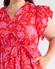 SUGARLIPS SUGARLIPS Aria Floral Print Ruffle Minidress - 4