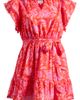 SUGARLIPS SUGARLIPS Aria Floral Print Ruffle Minidress - 5