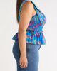 SUGARLIPS SUGARLIPS Bally Tropical Print Smocked Sleeveless Top - 3
