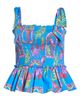 SUGARLIPS SUGARLIPS Bally Tropical Print Smocked Sleeveless Top - 5