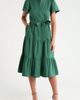 SUGARLIPS SUGARLIPS Bellucci Cotton Poplin Tiered Dress - 1