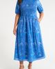 SUGARLIPS SUGARLIPS Bermy Smocked Cotton Maxi Dress - 1