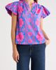 SUGARLIPS SUGARLIPS Bethel Floral Keni Cotton Split Neck Top - 1