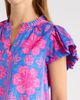 SUGARLIPS SUGARLIPS Bethel Floral Keni Cotton Split Neck Top - 4