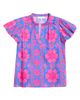 SUGARLIPS SUGARLIPS Bethel Floral Keni Cotton Split Neck Top - 5