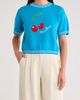 SUGARLIPS SUGARLIPS Brissy Cherry Short Sleeve Sweater - 1