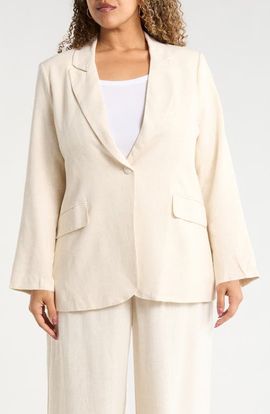 SUGARLIPS SUGARLIPS Candida Fitted Notch Lapel Blazer