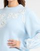 SUGARLIPS SUGARLIPS Celestial Floral Embroidered Sweater - 4