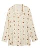 SUGARLIPS SUGARLIPS Cerise Dalton Shell Print Button-Up Shirt - 5