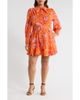 SUGARLIPS SUGARLIPS Cosmo Floral Long Sleeve Shirtdress - 1