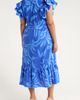 SUGARLIPS SUGARLIPS Emidora Floral Kiny Flutter Sleeve Cotton Midi Dress - 2