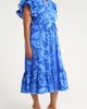 SUGARLIPS SUGARLIPS Emidora Floral Kiny Flutter Sleeve Cotton Midi Dress - 3