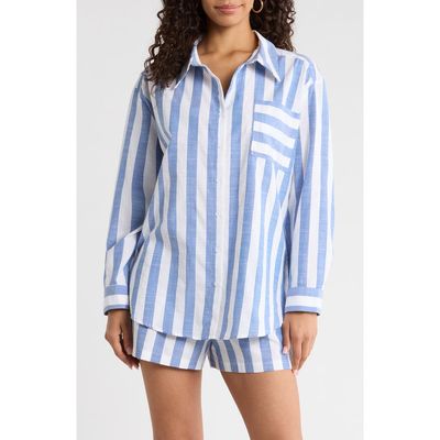 SUGARLIPS SUGARLIPS Fays Stripe Dalton Button-Up Shirt