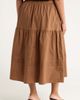 SUGARLIPS SUGARLIPS Floral Tiered Cotton Maxi Skirt - 2