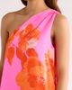 SUGARLIPS SUGARLIPS Glena Floral One-Shoulder Maxi Dress - 4