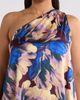 SUGARLIPS SUGARLIPS Glena One Shoulder Satin Maxi Dress - 1