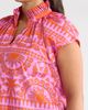 SUGARLIPS SUGARLIPS Ikat Ruffle Trim Top - 4