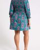 SUGARLIPS SUGARLIPS Isme Floral Smocked Cotton Fit & Flare Midi Dress - 2