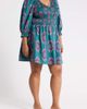 SUGARLIPS SUGARLIPS Isme Floral Smocked Cotton Fit & Flare Midi Dress - 3