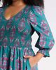 SUGARLIPS SUGARLIPS Isme Floral Smocked Cotton Fit & Flare Midi Dress - 4